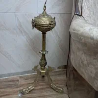 شکلات خوری لوستر افتابه برنزی برنجی مسی