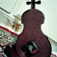 ساعت دکوری رومیزی طرح ویولون|ساعت دیواری و تزئینی|ری, فیروزآبادی|دیوار