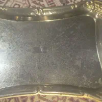 یک عدد سینی برنجی  قدیمی و برجسته کاری شده|کلکسیون اشیاء عتیقه|کردکوی, |دیوار