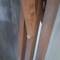 آباژور ایستاده چوبی|چراغ خواب و آباژور|کرج, فاز ۳ گوهردشت|دیوار