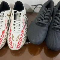 دو جفت کفش استوک نو سفیده سایز 38 سیاهه سایز 40