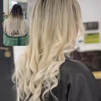 رنگو لایت  اکستنشن مو  موخوره گیری