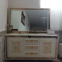 اینه کنسول و میز تلویزیون ام دی آف سایز بزرگ