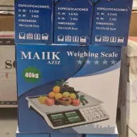 ترازو ۴۰ کیلویی برند محک صفحه کلید استیل|فروشگاه و مغازه|مشهد, مصلی (کارمندان اول)|دیوار