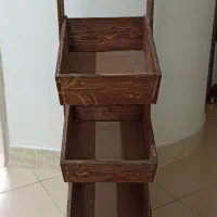 استند چوبی|کتابخانه، شلف، قفسههای دیواری|کرج, شاهینویلا|دیوار