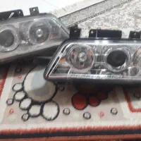 یک جفت چراغ جلو پژو اس الیکس|قطعات یدکی و لوازم جانبی|شوش, |دیوار