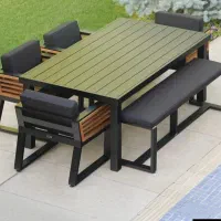 میز ناهارخوری ۶نفره فضای باز kenzi