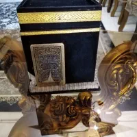 ماکت کعبه به همراه قرآن کریم عتیقه و قدیمی|کتاب و مجله مذهبی|اندیشه, اندیشه فاز ۱|دیوار