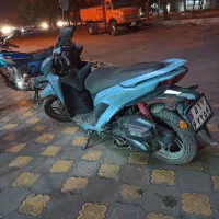 موتور کلیک ۱۴۰۱ کبیر سند سفید تخفیف پای معامله|موتورسیکلت|ملایر, |دیوار