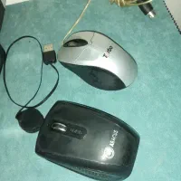 موس کامپیوتر  و لب تاب