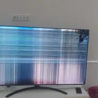 تلویزیون پنل شکسته