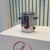 سماور برقی استیل 10 لیتری مدل استوانه ای