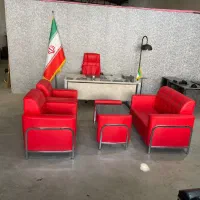 صندلی مدیریت امپراتور ، مبل پایه فلزی مدرن اداری
