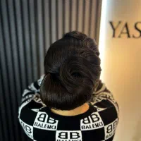 اجرای شنیون و براشینگ مو، و مدل برای شنیون|خدمات آرایشگری و زیبایی|محمدیه-قزوین, |دیوار