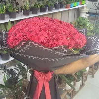 دسته گل بزرگ|گل و گیاه طبیعی|شیراز, خلدبرین|دیوار