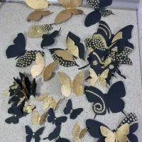 پروانه های تزیینی|صنایع دستی و سایر لوازم تزئینی|لردگان, |دیوار