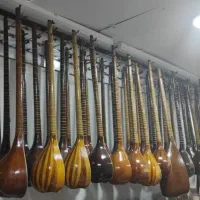 سه تار گردو سنتور مدل تنبک حلمی طرح پوست دف