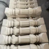 درهمه سایز/ نرده چوبی/صراحی سنگی/درپوش قلیانی