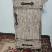 سبدسیب زمینی پیاز چرخدار کشودار
