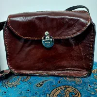 کیف چرم دست دوز در حد نو