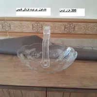 کره خوری وبشقاب گل سرخی وبستنی گل پنبه وکشکول بقیه|ظروف سرو و پذیرایی|قزوین, |دیوار