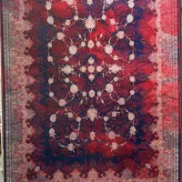 کناره فرش ناردون لاکی گلشهر سلیمانی|فرش|زنجان, |دیوار