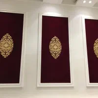 مخمل کاری دیوار و سقف اقساطی