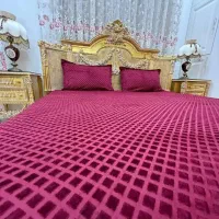 ست کاور کشدار و روبالشتی یکنفره و دونفره|رختخواب، بالش، پتو|ساری, |دیوار