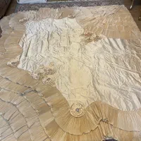 رو تختی بسیار شیک نو سالم تمیز