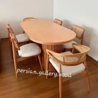 سبکِ لهستانیو میز ناهار خوری ماندانا|میز و صندلی غذاخوری|تهران, زیبادشت|دیوار