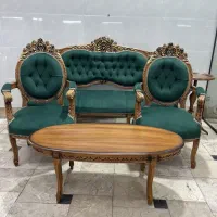 مبلمان لهستانی چوب راش|مبلمان خانگی و میز عسلی|تهران, نازی‌آباد|دیوار