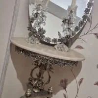 آینه شمعدان کنسول