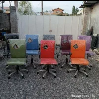 صندلی گردان مدل کرکره کارمندی|صندلی و نیمکت|زیباکنار, |دیوار