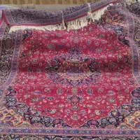 فرش دست‌باف دستبافت کاشمر 12 متری|فرش|فردوسیه, |دیوار