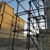 اجرای اسکلت ساختمان. سقف کرومیت