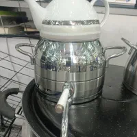 کتری و قوری سه لیتری کف چدنی نیچی|قوری، کتری، قهوه‌ساز دستی|تهران, سلسبیل جنوبی|دیوار