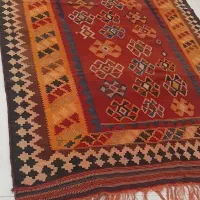 گلیم دستبافت قشقایی اصل وبااصالت