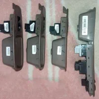 فروش ست کامل کلید شیشه بالابر و تنظیم آینه های پژو