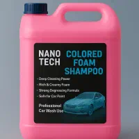 شامپو نانو رنگی کف خامه ای