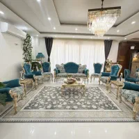 مبل و میزناهارخوری و میز تلوزیون ست و اباژور