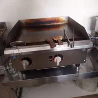 گریل روغنی و میز زیرگریل 1/5متری