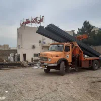 اهن الات اسکلت میلگرد نبشی جرثقیل ناودانی