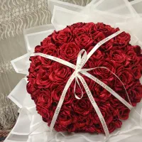 گل ربانی دسته گل باکس شاخه