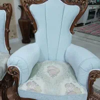 مبل استیل 9 نفره در حد نو
