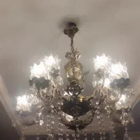 لوستر برنجی|لوستر و چراغ آویز|ری, صفاییه (چشمه علی)|دیوار