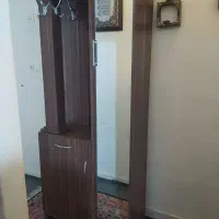 جاکفشی با آینه قدی وجا لباسی