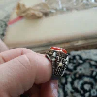 انگشتر خواص باباقوری و عقیق یمن اصل|جواهرات|رودهن, |دیوار