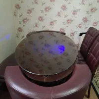 میز ناهار خوری چرم مبل چرم ۷ نفره|میز و صندلی غذاخوری|صدرا-فارس, فاز ۱|دیوار