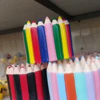 گلدان سرامیکی طرح مداد|صنایع دستی و سایر لوازم تزئینی|اردبیل, |دیوار