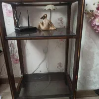 میز شیشه ای تلفن